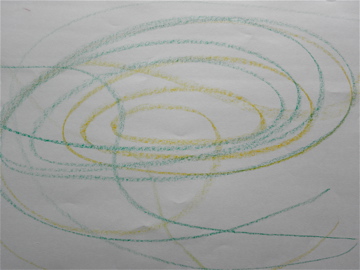 dessin de formes : spirale.